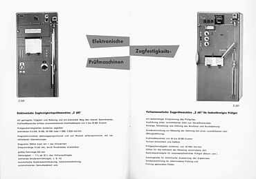 测试机器voor trektests met elektronische krachtmet, de Z600