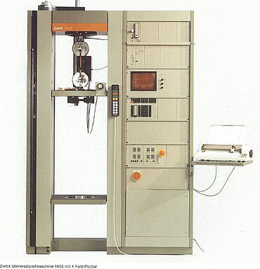 Zwick万能试验机1455遇见vierkleuren绘图仪